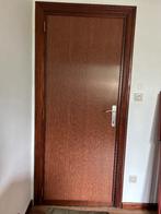 Houten deuren (4 stuks), Doe-het-zelf en Bouw, Ophalen, Gebruikt, Minder dan 80 cm, Binnendeur