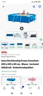 1keer gebruikt geweest. Veel extras! 80€ vaste prijs!, Tuin en Terras, Ophalen, Zo goed als nieuw