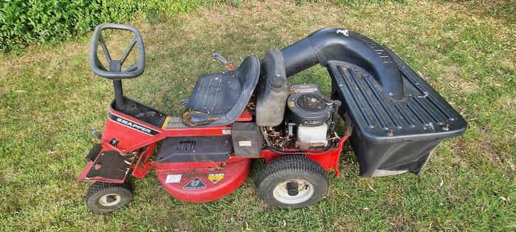 Zitmaaier Snapper 25 inch, Tuin en Terras, Zitmaaiers, Gebruikt, Minder dan 90 cm, Elektrische starter, Mulchfunctie, Opvangzak
