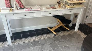 tafel comode 210 x 45 cm wit, Klassiek, Enlèvement, Utilisé, 75 cm ou plus