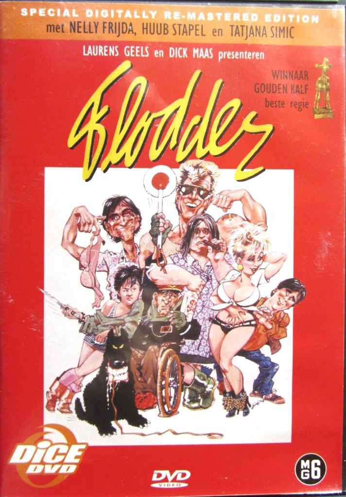 DVD KOMISCH- FLODDER (TATJANA SIMIC- HERBERT FLACK), Cd's en Dvd's, Dvd's | Komedie, Zo goed als nieuw, Actiekomedie, Alle leeftijden
