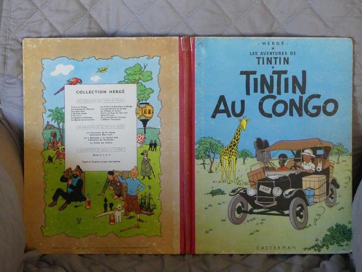 Les aventures de Tintin, Boeken, Stripverhalen, Gelezen, Meerdere stripboeken, Ophalen