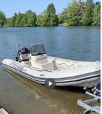 Bateau Semi-rigide, Sports nautiques & Bateaux, 50 ch ou plus, Enlèvement, Utilisé, Moteur hors-bord