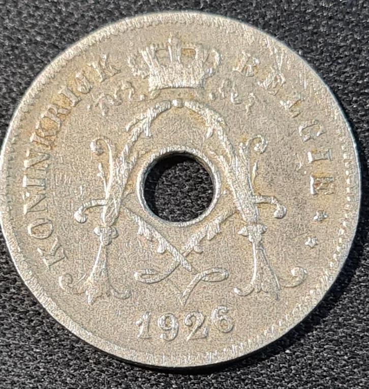 België 10 centimes, 1926, Postzegels en Munten, Munten | België, Losse munt, Ophalen