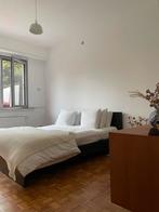 Bed Malm Ikea en Emma matras, Ophalen, Gebruikt, Zwart, Tweepersoons