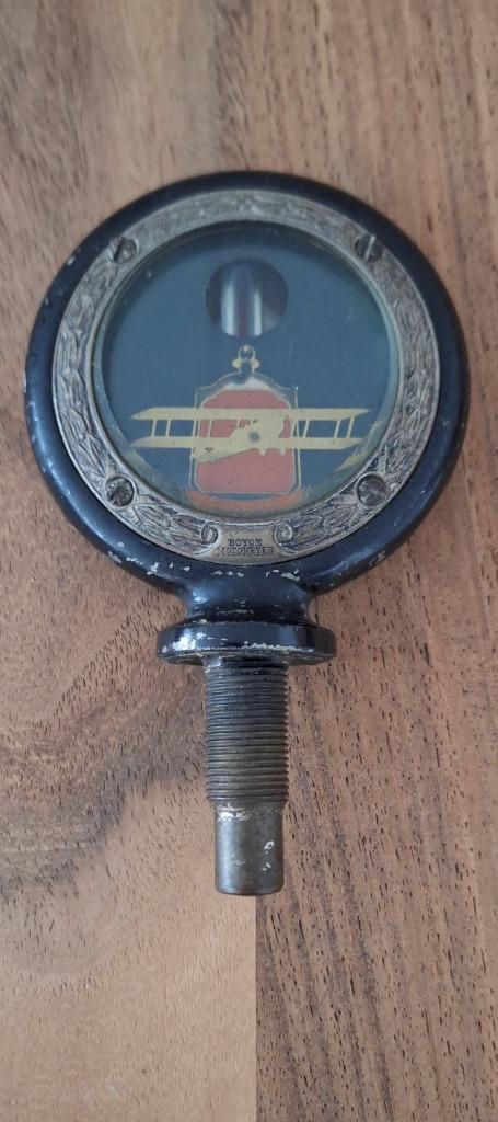 Boyce Moto Meter van een Packard car uit de 20'r/30'r jaren., Verzamelen, Automerken, Motoren en Formule 1, Gebruikt, Auto's, Ophalen of Verzenden