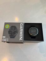 Garmin Fenix 6 Sapphire, Gebruikt, Zwart, Garmin, Ophalen of Verzenden