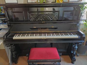 Magnifique piano noir Ritmüller, Musique & Instruments, Pianos, Brillant, Enlèvement, Utilisé, Piano