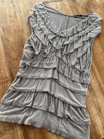 Blouse vintage maat 40, Kleding | Dames, Blouses en Tunieken, Maat 38/40 (M), Bruin, Monari, Ophalen of Verzenden