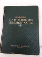 Boek Geschiedenis van de Oorlog der Verenigde Naties 1939-19, Enlèvement, Utilisé, Deuxième Guerre mondiale