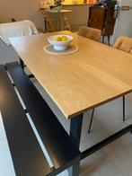 Eettafel minimaal 4 maximaal 10 personen, Huis en Inrichting, Tafels | Eettafels, Ophalen, Gebruikt, 200 cm of meer, 50 tot 100 cm
