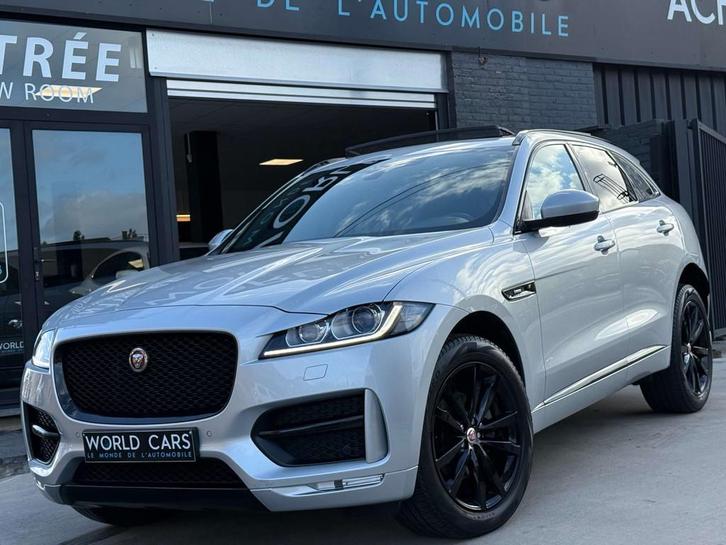 Jaguar F-Pace 2.0 D AWD R-Sport TOIT PANO - COCKPIT - LINE A, Auto's, Jaguar, Bedrijf, Te koop, F-Pace, 4x4, ABS, Achteruitrijcamera