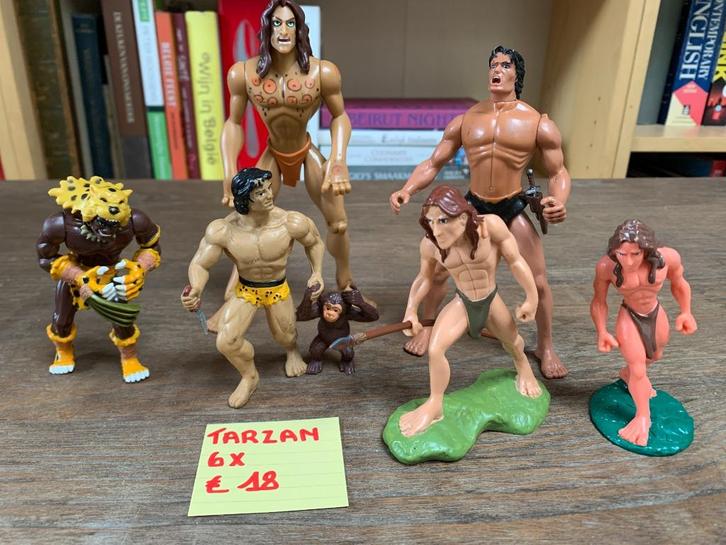 FIGURENVARIA TARZAN, Verzamelen, Stripfiguren, Beeldje of Figuurtje, Overige figuren, Ophalen of Verzenden