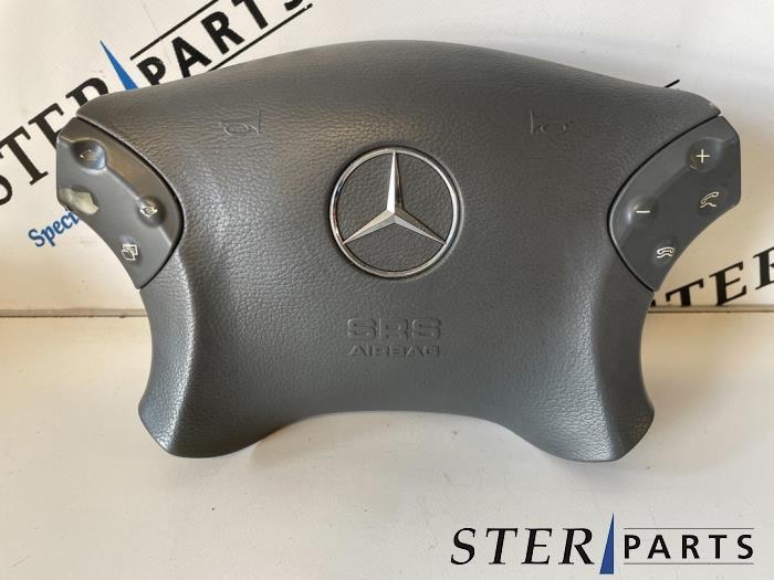 Airbag gauche (volant) d'un Mercedes C-Klasse, Autos : Pièces & Accessoires, Autres pièces automobiles, Mercedes-Benz, Utilisé
