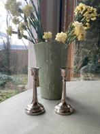 2 kleine kandelaars, Ophalen of Verzenden