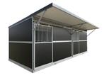 Mobiele buitenstal | 2 paardenboxen | Verplaatsbaar | NIEUW, Weidegang, 2 of 3 paarden of pony's
