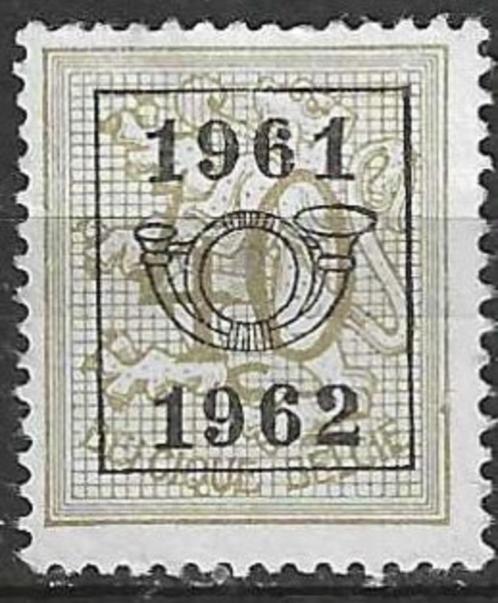 Belgie 1961/1962 - OBP 719pre - Opdruk E - 40 c (ZG), Timbres & Monnaies, Timbres | Europe | Belgique, Non oblitéré, Envoi