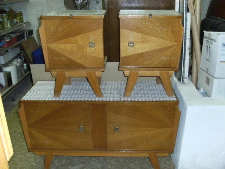 vintage kastjes combinatie, Antiek en Kunst, Antiek | Meubels | Kasten, Ophalen