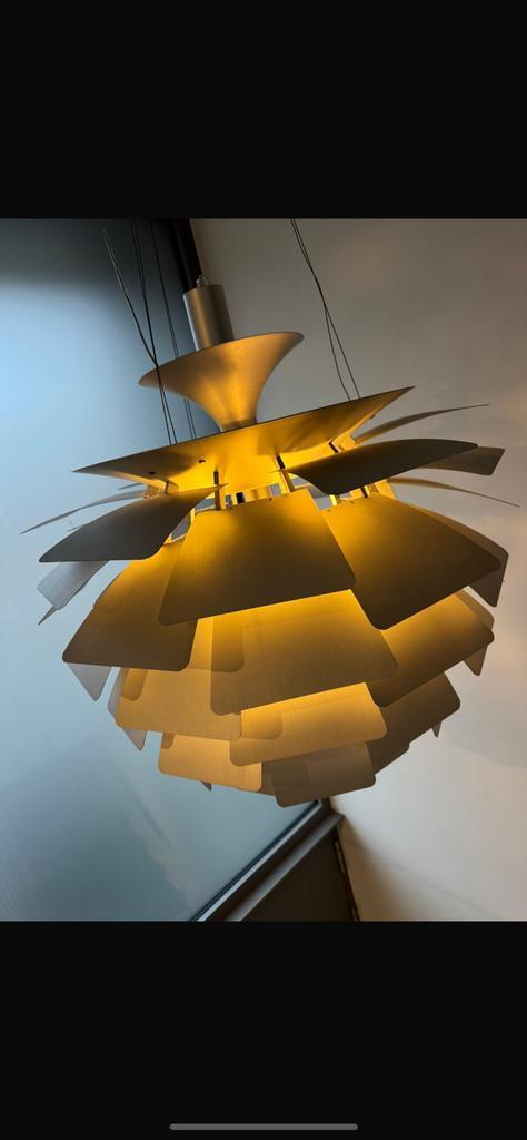 Grand Lutre moderne, Maison & Meubles, Lampes | Suspensions, Comme neuf, Enlèvement