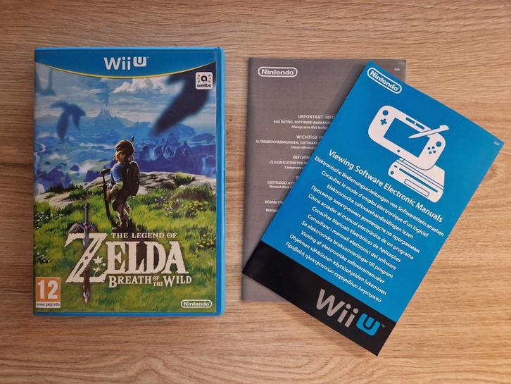 Legend of Zelda: Breath of the Wild (CIB) Wii U, Games en Spelcomputers, Games | Nintendo Wii U, Zo goed als nieuw, Avontuur en Actie
