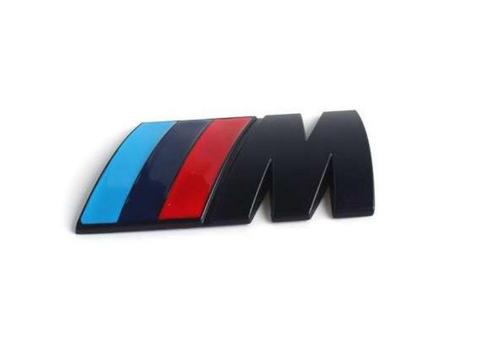 SET BMW M LOGO ZWART ZIJKANT, Auto-onderdelen, Carrosserie, Nieuw, Ophalen of Verzenden