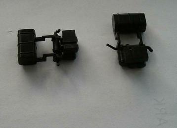 Tekno brandstoftank met luchtketels en accubak  beschikbaar voor biedingen