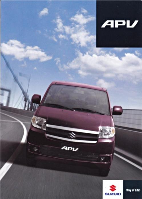Brochure Suzuki APV 09-2014 ARABISCHE EMIRATEN, Livres, Autos | Brochures & Magazines, Neuf, Autres marques, Enlèvement ou Envoi