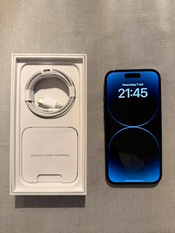 Apple iPhone 14 Pro - 128 GB, Telecommunicatie, Mobiele telefoons | Apple iPhone, Ophalen of Verzenden, Zwart, 128 GB, IPhone 14 Pro