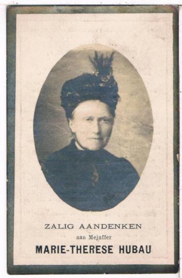 Bp. Hubau Marie-Therese. ° Nukerke 1844 † Nukerke 1921 beschikbaar voor biedingen