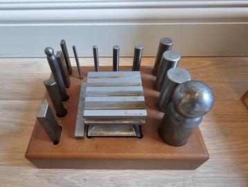 Set met gleuventeerling van Top kwaliteit Goudsmid, Enlèvement, Utilisé