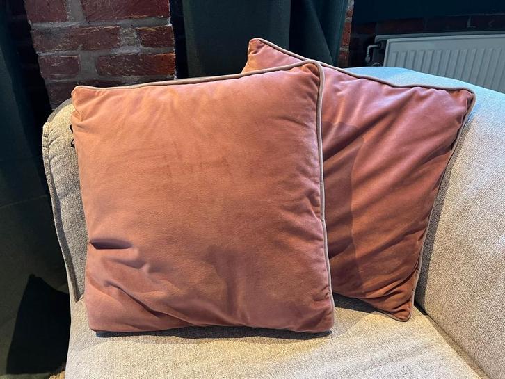Coussins, Maison & Meubles, Accessoires pour la Maison | Coussins, Comme neuf, Rose, Carré, Enlèvement