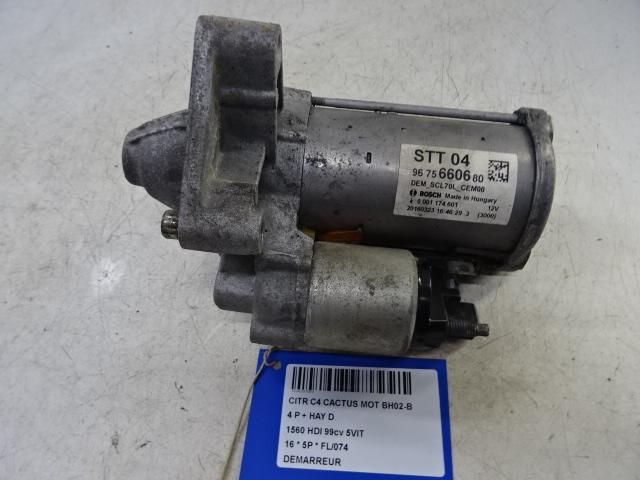STARTMOTOR Citroën C4 Cactus (0B / 0P) (9675660680), Auto-onderdelen, Motor en Toebehoren, Citroën, Gebruikt