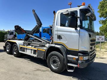 Scania G450 6x4 HOOKLIFT AJK 20T - 5760mm - 3m90 WB - HUB RE beschikbaar voor biedingen