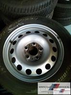 Mini R60 countryman R61 paceman winterbanden velgen set staa, Gebruikt, 16 inch, Banden en Velgen, 195 mm