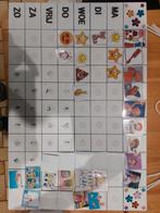 Zelfgemaakt beloningsbord, kalender voor kleine kinderen, Enlèvement, Utilisé, Autres types