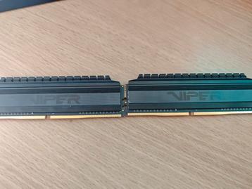 Ram ddr4 viper 2x4gb, Enlèvement, Comme neuf, DDR4