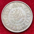 Zeldzame zilveren munt - 5 Egyptische piasters uit 1939, Antiek en Kunst, Antiek | Zilver en Goud, Ophalen of Verzenden, Zilver
