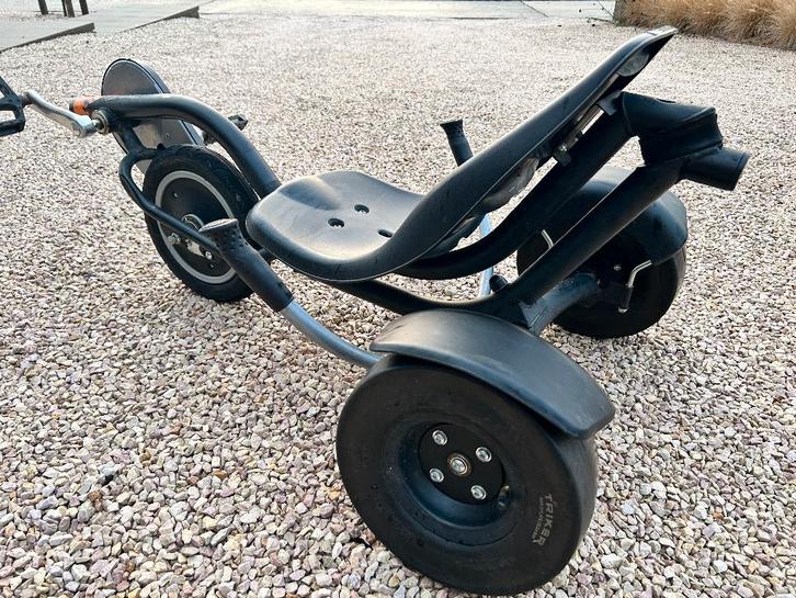 Deal! EXIT Rocker Fire triker + Gratis Space scooter, Kinderen en Baby's, Speelgoed | Buiten | Skelters, Gebruikt, Overige merken