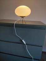 Vintage opaline tripod tafellamp space age Italiaans design, Antiek en Kunst, Ophalen of Verzenden