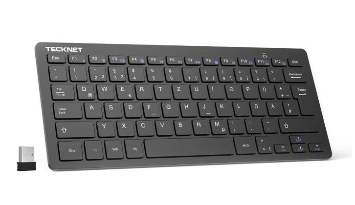 Mini-clavier sans fil ultra-fin Bluetooth, Audio, Tv en Foto, Hoofdtelefoons, Zo goed als nieuw, Draadloos, Bluetooth, Ophalen