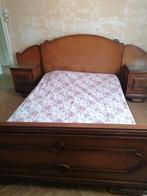 Vintage bed met bij behorende nachttafels, Huis en Inrichting, Ophalen, Gebruikt