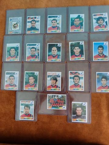 PANINI FRANCE 98 pop up versie team SPAIN SPANJE beschikbaar voor biedingen