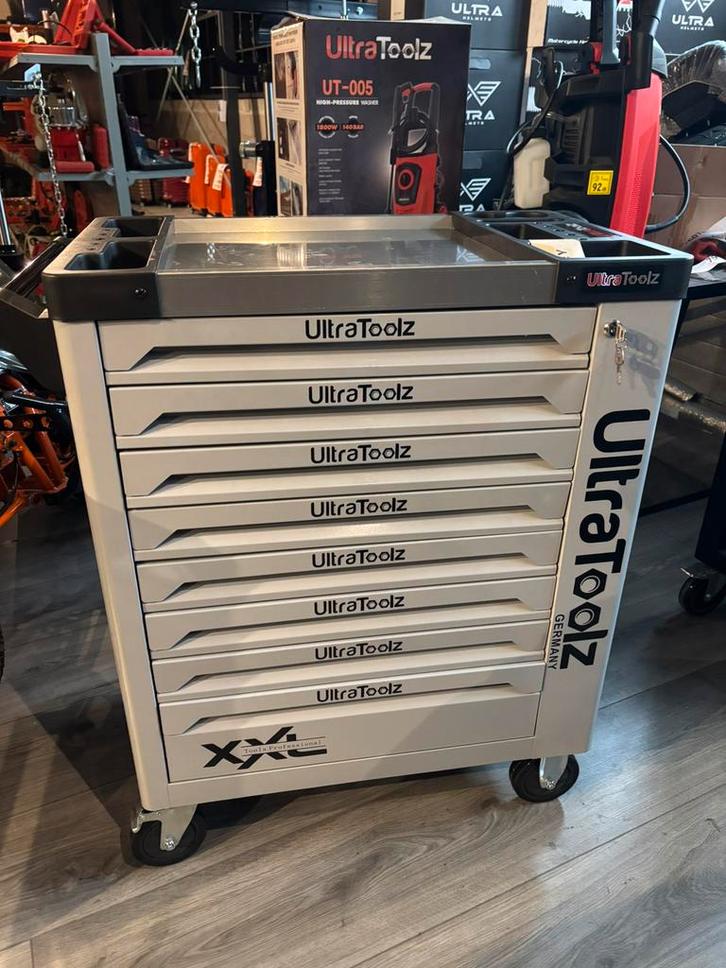 Ultratoolz Gereedschapswagen speciaal voor auto’s 8/8 Gevuld, Auto diversen, Autogereedschap, Nieuw, Ophalen