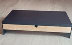Laptopstandaard zwart met hout, Informatique & Logiciels, Supports d'ordinateur portable, Enlèvement, Comme neuf