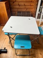 Table et tabourets pliables, Ophalen, Zo goed als nieuw