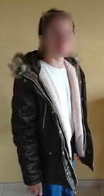 Veste d'hiver brune IKKS fille 12 ans (taille 152), Enlèvement ou Envoi, IKKS, Utilisé, Fille