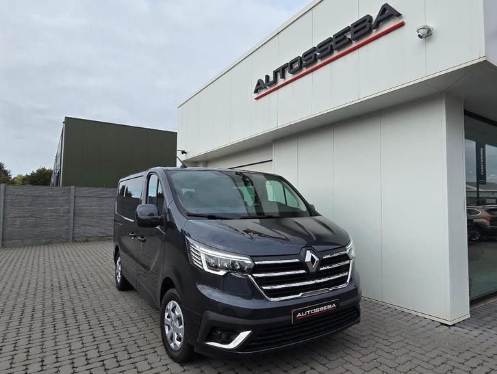 Renault Traffic 2.0 dCi 150pk Dubbel Cabine AUT/GPS/6ZITPL, Auto's, Bestelwagens en Lichte vracht, Bedrijf, Te koop, ABS, Achteruitrijcamera