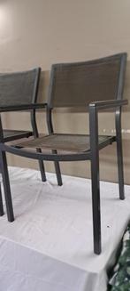 Tuinstoelen, Huis en Inrichting, Stoelen, Ophalen, Gebruikt, Twee, Bruin