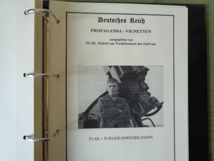 DR Veldpost FLAK : propagandavignetten, Postzegels en Munten, Postzegels | Europa | Duitsland, Postfris, Duitse Keizerrijk, Ophalen of Verzenden