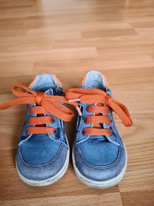 Blauwe veterschoenen Stones & Bones maat 21, Kinderen en Baby's, Kinderkleding | Schoenen en Sokken, Zo goed als nieuw, Schoenen